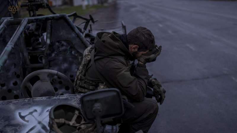 На правом берегу Днепра заметили западные танки и БМП Bradley