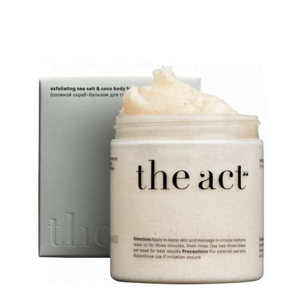 Скраб для тела The Act соляной кокос, 300 г